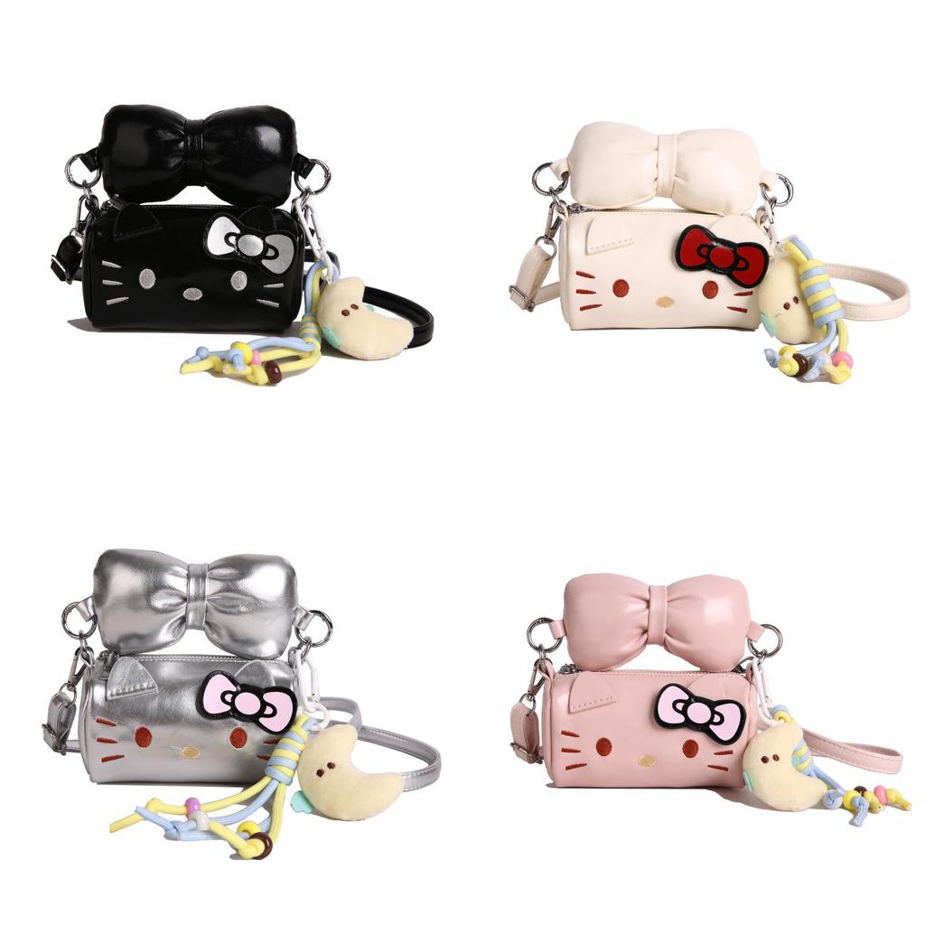 Hello Kitty Cartoon Mini Mädchen Umhängetasche Aus Wasserdichtem PU-Material Für Den Täglichen Gebrauch