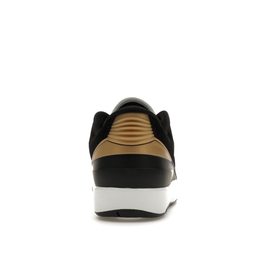 Jordan 2 Retro Low WMNS 'Black Metallic Gold' Lifestyle Sneakers DX4401-001