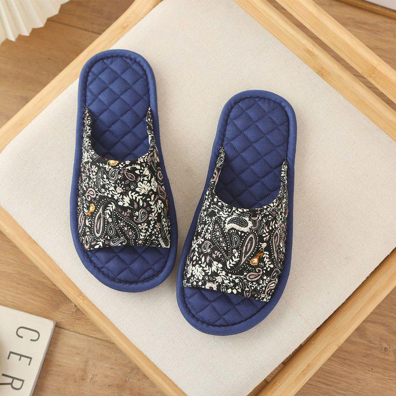 Unisex Minkšti Neslystantys Medvilniniai Šlepetės - Skalbiamos Skalbimo Mašinoje, Tylios ir Patogios Namams