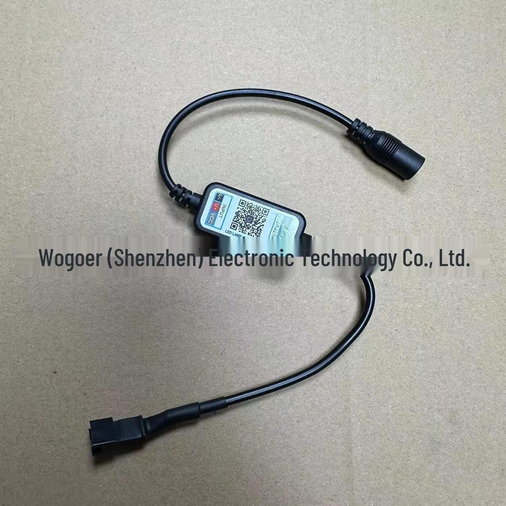 WS2812B Bluetooth LED Strip Lights with Mobile App and Music Sync