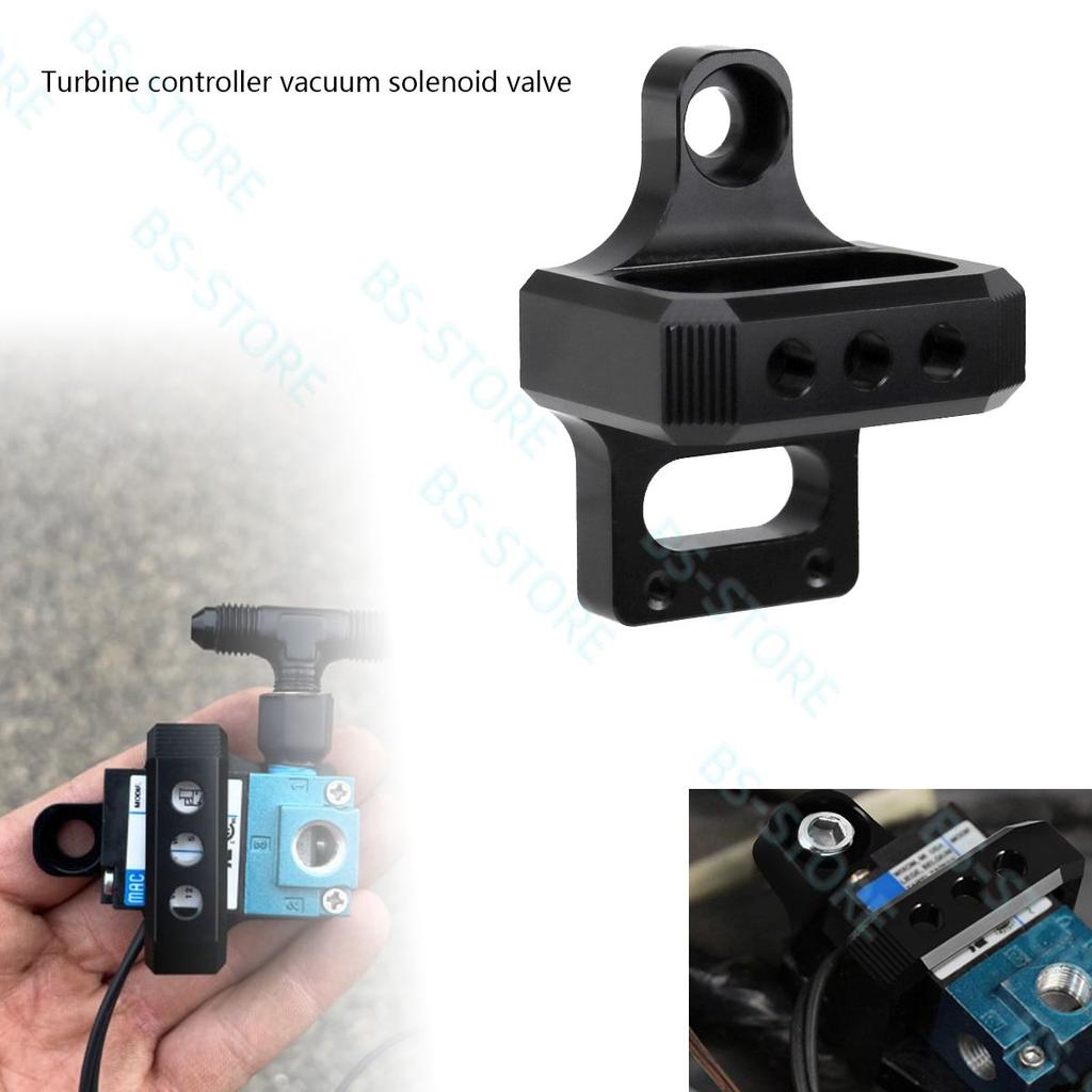 Aluminum 3 Port Solenoid Valve Mount Holder Bracket for Mac AEM Boost Controller For Acura Integra 94-01 For Honda Civic 92-95