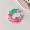 Carabiner Keychain Star Strawberry Cake Shape Key Chain Hook Everyday Carry Accessory