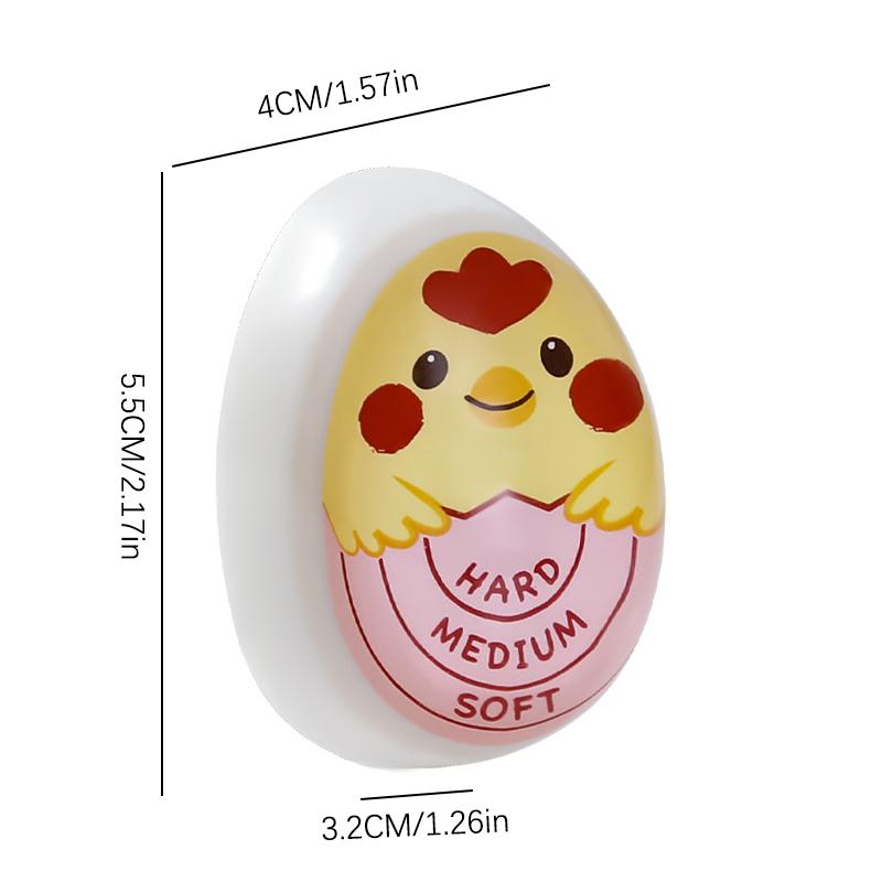 1Pieces Boiled Egg Timer Egg Perfect Color Changing Timer Soft Hard Boiled Eggs Cooking Timer Tools Outdoor Tableware