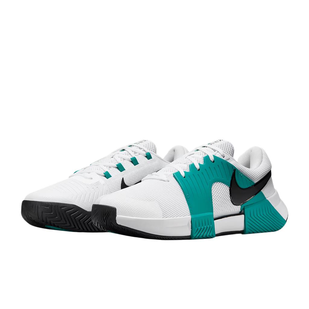 Nike Zoom GP Challenge 1 HC White Radiant Emerald Men Sneakers Teal Black FB3147-104