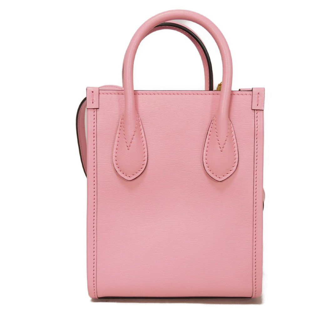 Used 9539 Bananya Mini Tote Bag 671623 U22AG 5964 7921 Banana Bolt Inazuma Pastel 2-Way Crossbody Bag Logo Light Pink