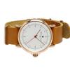 Zegarek Skórzany Pasek Skórzany Zegarek Marka Popularny Prosty [Salvatore Mara] Męski Damski SM22104-PGWH