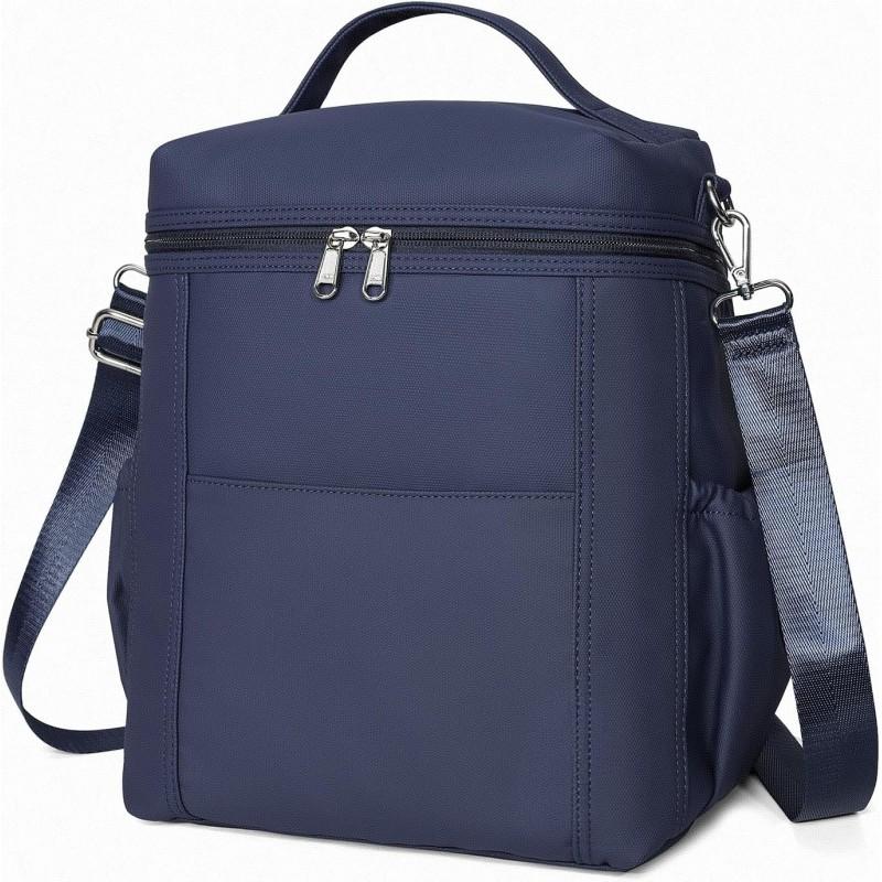 Large Capacity Insulated Lunch Bag Portable Waterproof Box Handheld Or Backpack Outdoor Picnic Work Daily Use