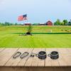Aluminum Alloy Flag Pole Rings (Set of 2) Compatible with For 0 75 Inch Poles Featuring Advanced Rotating Design