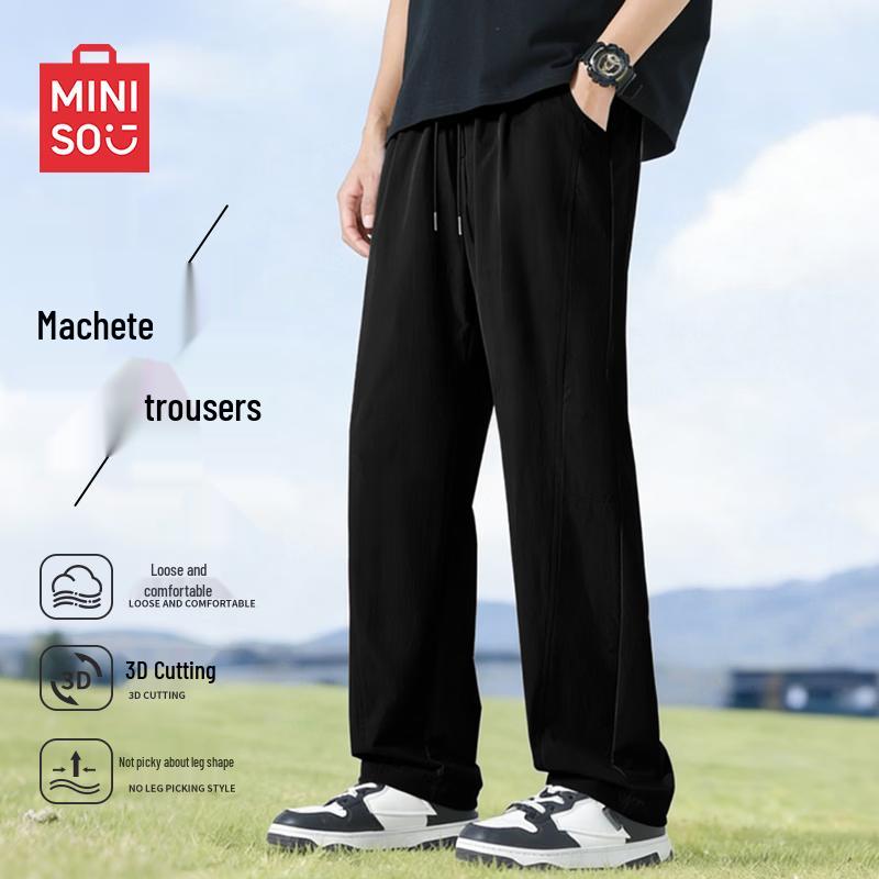 MINISO Men s Fashion Straight-Leg Casual Pants 3XL