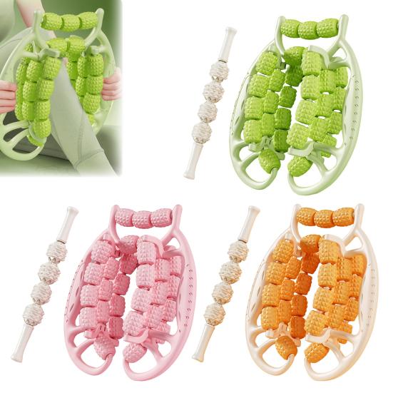 29 Roller Leg Massage Anti-Cellulite Lymphatic Drainage Deep Tissue Therapy Thighs Arm Back Shoulder Muscle Relaxation Massage Stick