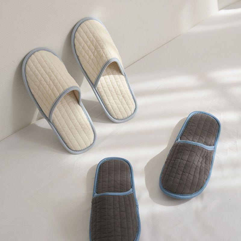 DECOVIEW Soft Cotton Room Slippers