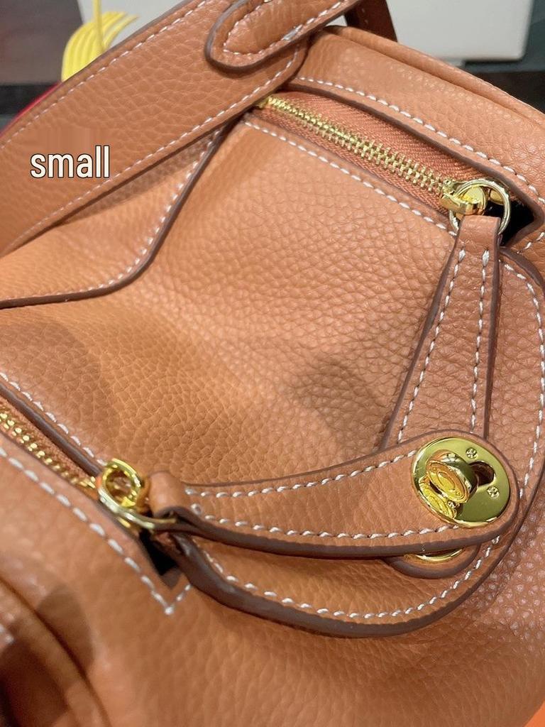 Lindy Mini Cowhide Pillow Crossbody Bag - Women's Genuine Leather Doctor's Shoulder Bag