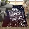Elvis Presley Artwork Carpet Perfect for Living Rooms Decorate Room Balcony Dormitory Antislip Carpet Anime Office Decor