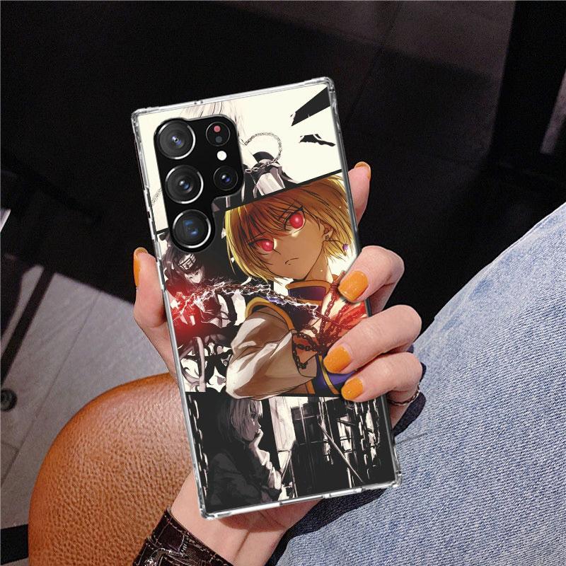 Huner X-Hunters Kurapika Phone Case For Samsung Galaxy S24 S25 Edge S26 Ultra S23 S22 S21 Plus S20 FE + Personalized Print Cover