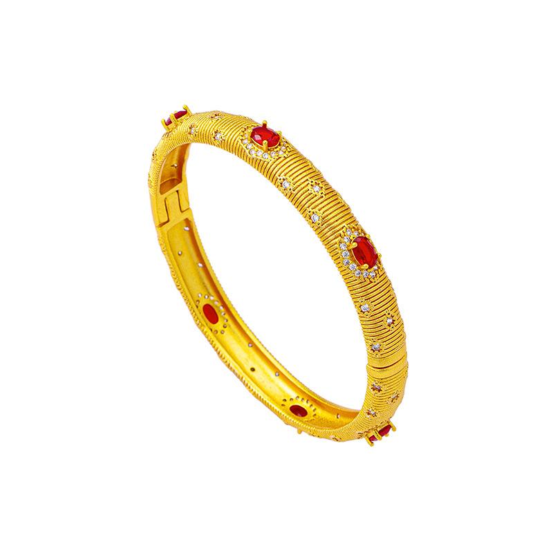 Bracelet Women's Trendy Chinese Style Open Bracelet High-end