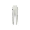 Jordan Logo Print Fleece-Lined Drawstring Mid-Waist Joggers Men Bottoms Grey DO2502-097