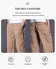 Men's Summer Loose Cargo Capri Pants - Plus Size, Multi-pocket, Mid-length, Outdoor Sports Casual Shorts