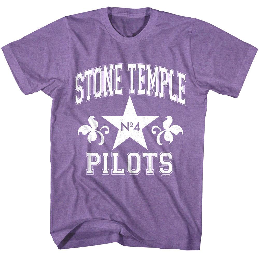 Stone Temple Pilots No 4 Athletic Men T Shirt Alt Rock Band Concert Tour STP L