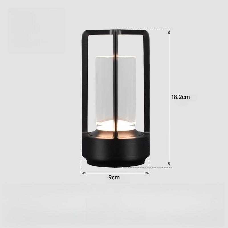LED Night Light USB Charging Table Lamp Touch Control Ambient Light for Bedroom Living Room Cafe Hotel Home Decor Gift