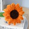 1 Stück Sonnenblume Fertigprodukt, Pfeifenreiniger, handgefertigte gewebte künstliche Blume, geeignet als Abschlussgeschenk oder Feiertagsgeschenk für Lehrer.