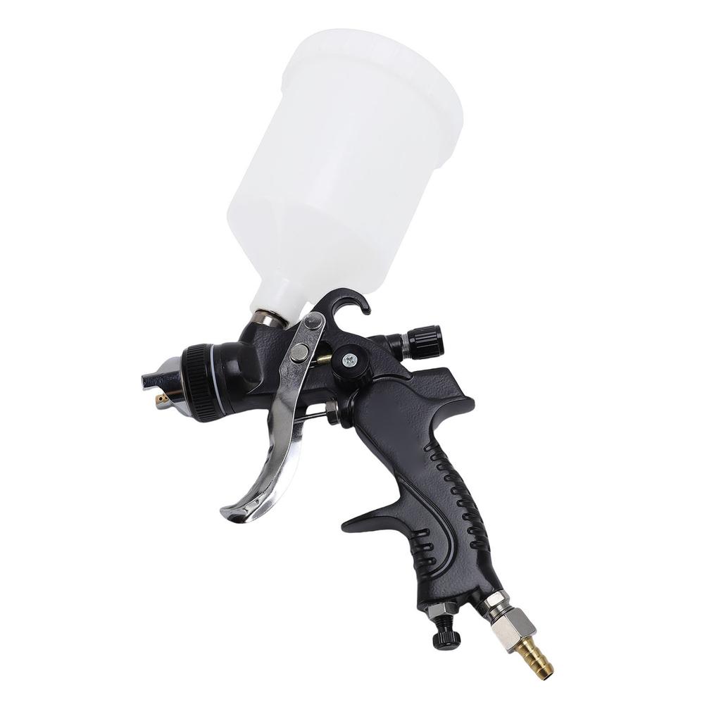 HVLP Air Spray Gun 600ML Capacity Adjustable Paint Sprayer with 1.4 1.7 2mm Nozzle for Furniture