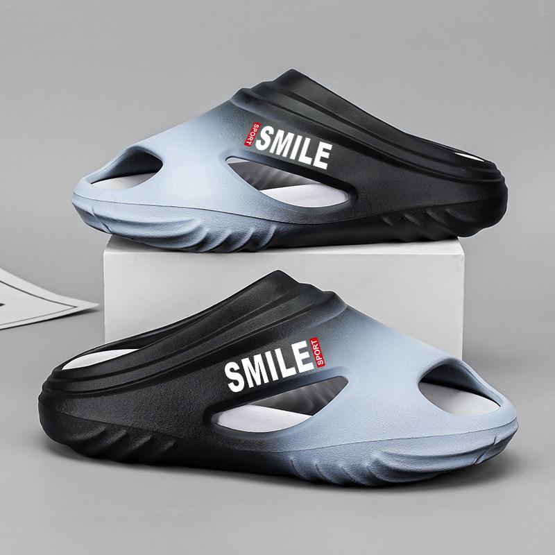 

Чоловічі тапочки EVA тапочки носити товста підошва високого класу м яка підошва холодні тапочки 44-45