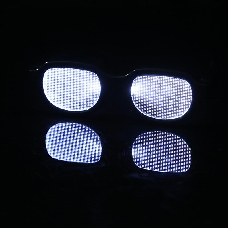 Famous Conan Detective Light Up Glasses Usb Rechargeable Animated Character Cos