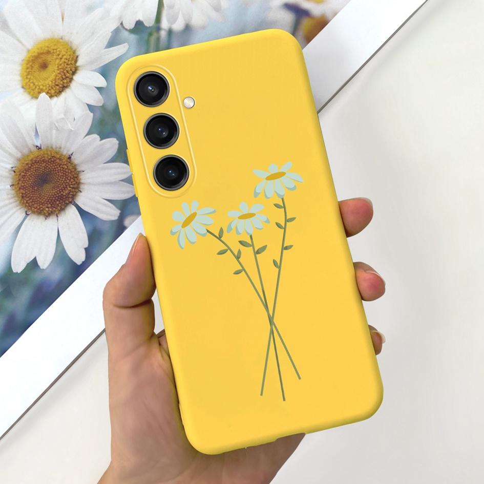 For Samsung Galaxy A25 2023 Case SM-A256B Cover Popular Flower Cartoon Soft Silicone Funda For Samsung A35 A25 5G A 25 Protector
