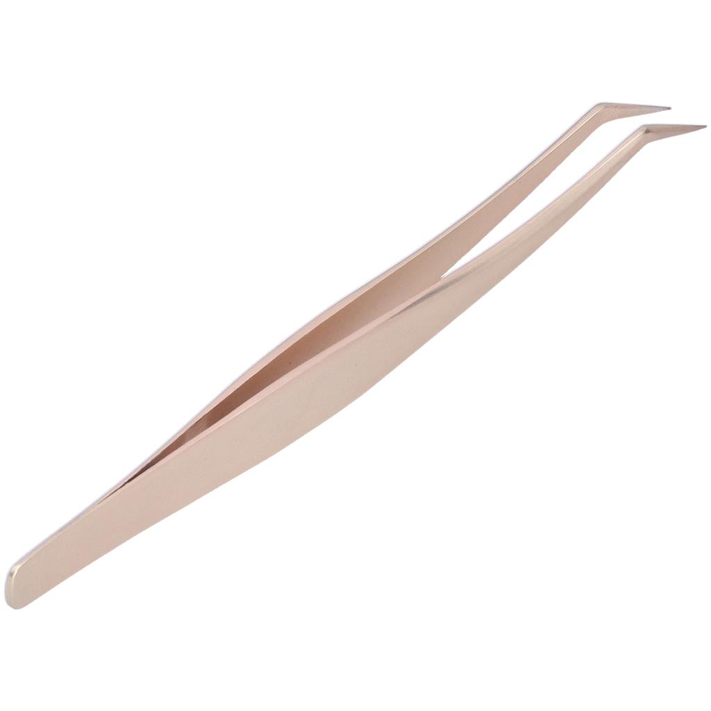 False Eyelashes Grafting Tweezers Fine Tip Stainless Steel Eyelash Extension Tool Tweezers