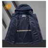 Men's Windproof Quick-Dry Outdoor Jacket - Spring/Autumn Loose Fit, Plus Size, Thin Style for Hiking and Casual Wear