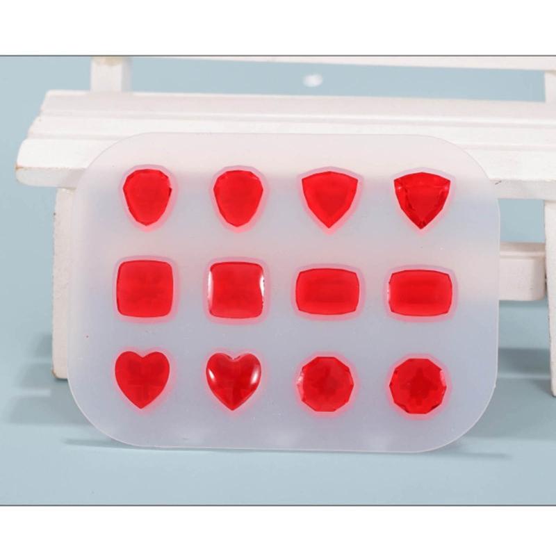 Silikon Ohrringform Stilvolle Stecker Ohrringe Formen Schmuck Bastelbedarf Ohrring Zubehör für DIY Schmuckherstellung