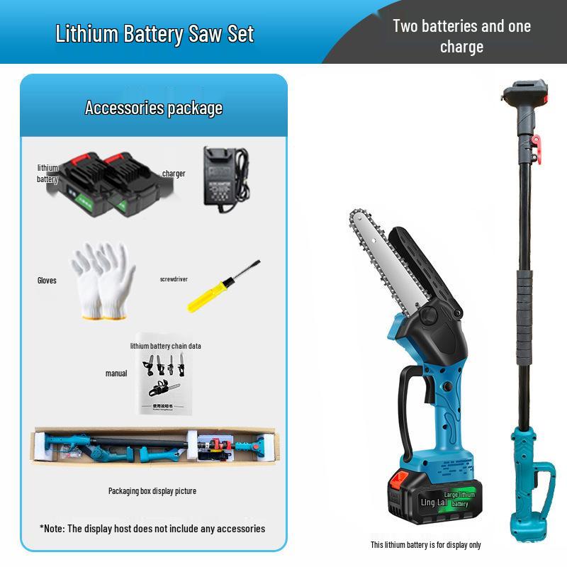 Telescopic Electric Brushless High Branch Pruner Saw for Horticulture and Fruit Trees
