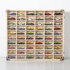 JPLAND Tomica Case, 1:64 Scale, Holds Up To 60 Toy Cars, Perfect for Displaying and Collecting, Tomica Miniature Cars