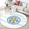Leicester City Football Club,Round Area Rug,Carpet Rug for Living Room Bedroom Sofa Playroom Decor,Non-slip Floor Mat