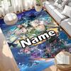 Custom Name Personalized Genshin Impact Print Carpet, Versatile Home Decor Rug, for Playroom, Apartment, Balcony, Entryway, Hallway Gift