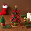 Christmas Ornament Colorful Christmas Tree Resin Display Mold with Bird Decor Living Room Bedroom Home Party Decor
