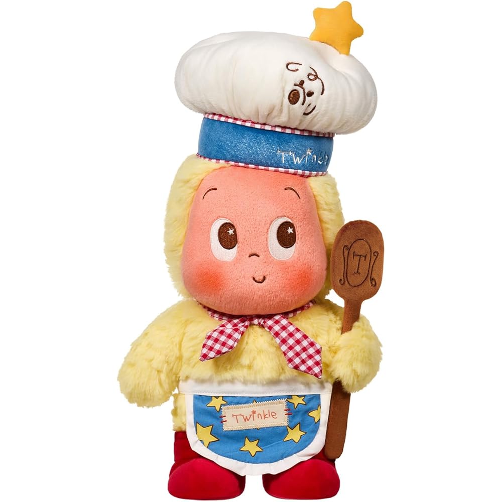 

Pop Mart Twinkle Twinkle Moon Gelato Series Baker Plush Toy Soft Vinyl Doll Keychain Gift