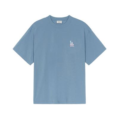 MLB Los Angeles Dodgers SS25 T Shirt Unisex Light Indigo 3ATSX0453-07INL