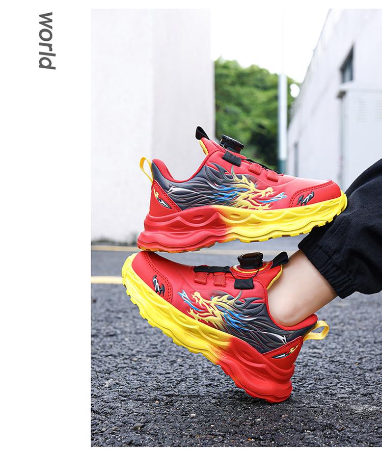 Boys' 2024 Winter Cotton Velvet Sports Shoes - Double Warmth