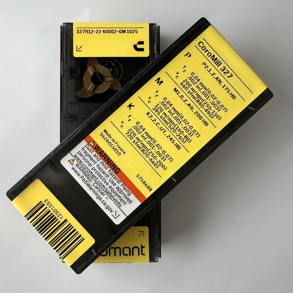 Sandvik / 327R12-2240002-GM 1025 / Original Swedish Hard Alloy Blade 2 Pcs