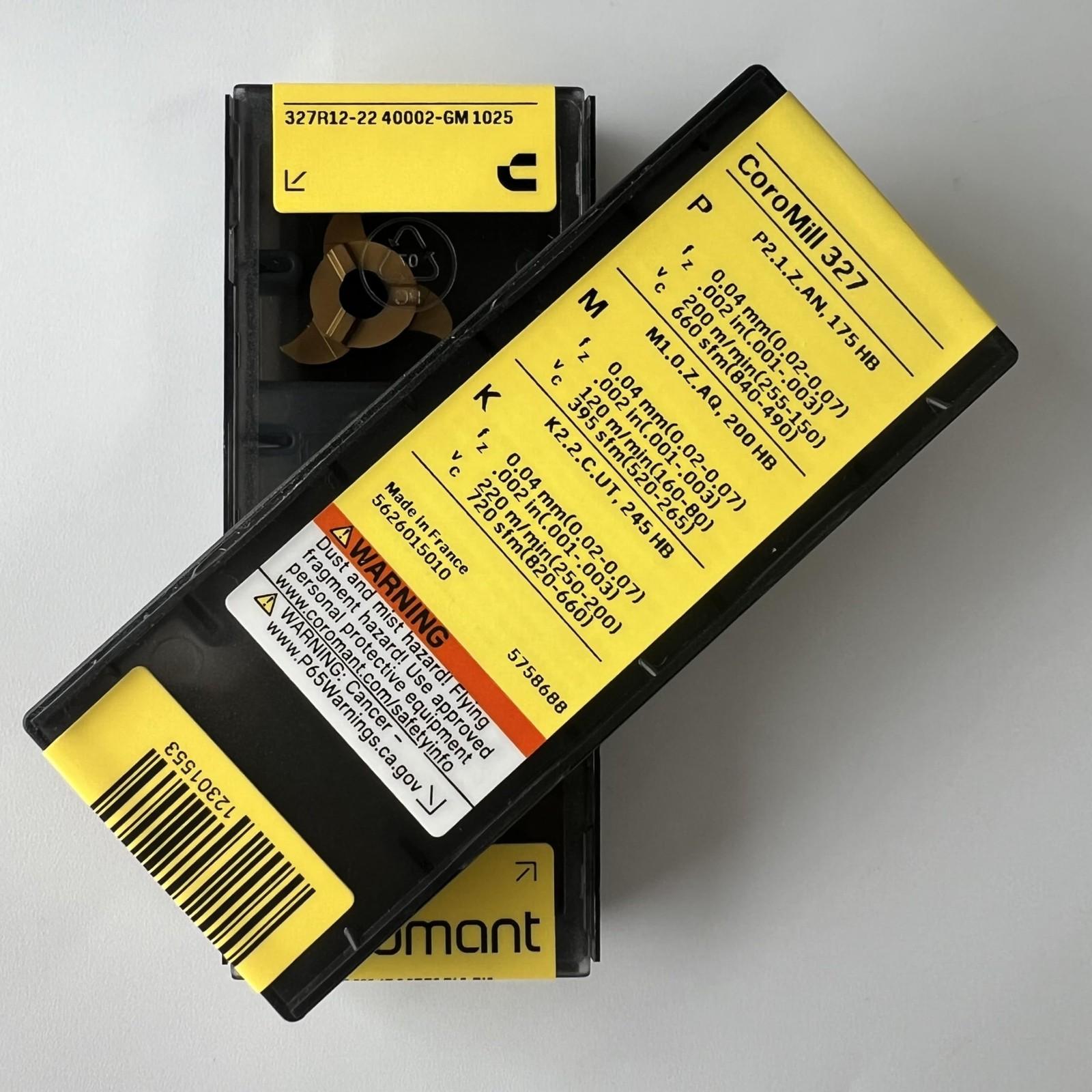 

SANDVIK / 327R12-2240002-GM 1025 / Original Swedish hard alloy blade 2 Pcs