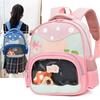 Kindergarten Baby Backpack Children Boys And Girls Light Schoolbag