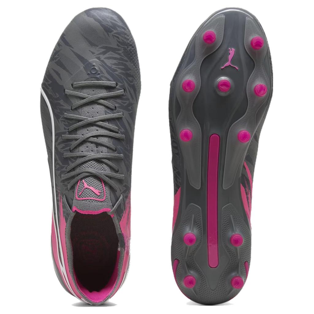 Puma King Ultimate FG AG Rush Pack Men Sneakers Grey Cool-Dark-Grey Strong-Grey 107824-01