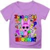 Just A Girl Who Loves Sprunki Tshirt Girls Cartoon Short Sleeve Summer Fashion Kids Clothes Baby Boys Incredibox Game T Shirts