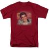 Elvis Presley - Jailhouse Rock 45 - Adult Unisex Short Sleeve T-Shirt - Red