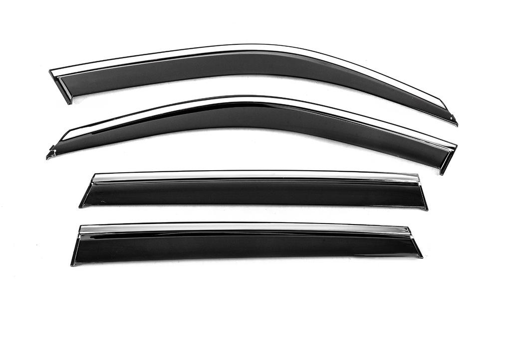 

Wind deflectors with chrome Niken Luxury (4 things) for BMW X5 F-15 2013-2018