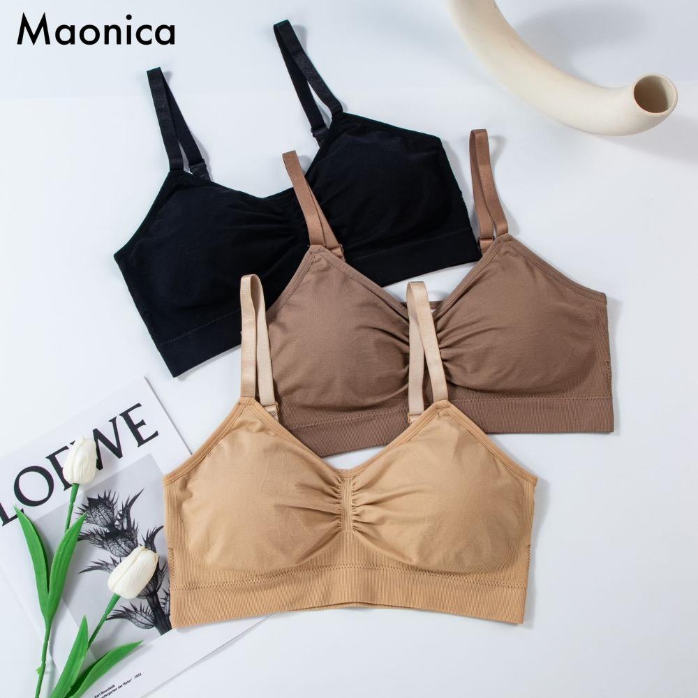 Soutien-gorge de sport sans couture, taille européenne, bonnet CDE, débardeur de yoga, confortable, sous-vêtement, tailles M à 2XL Plus
