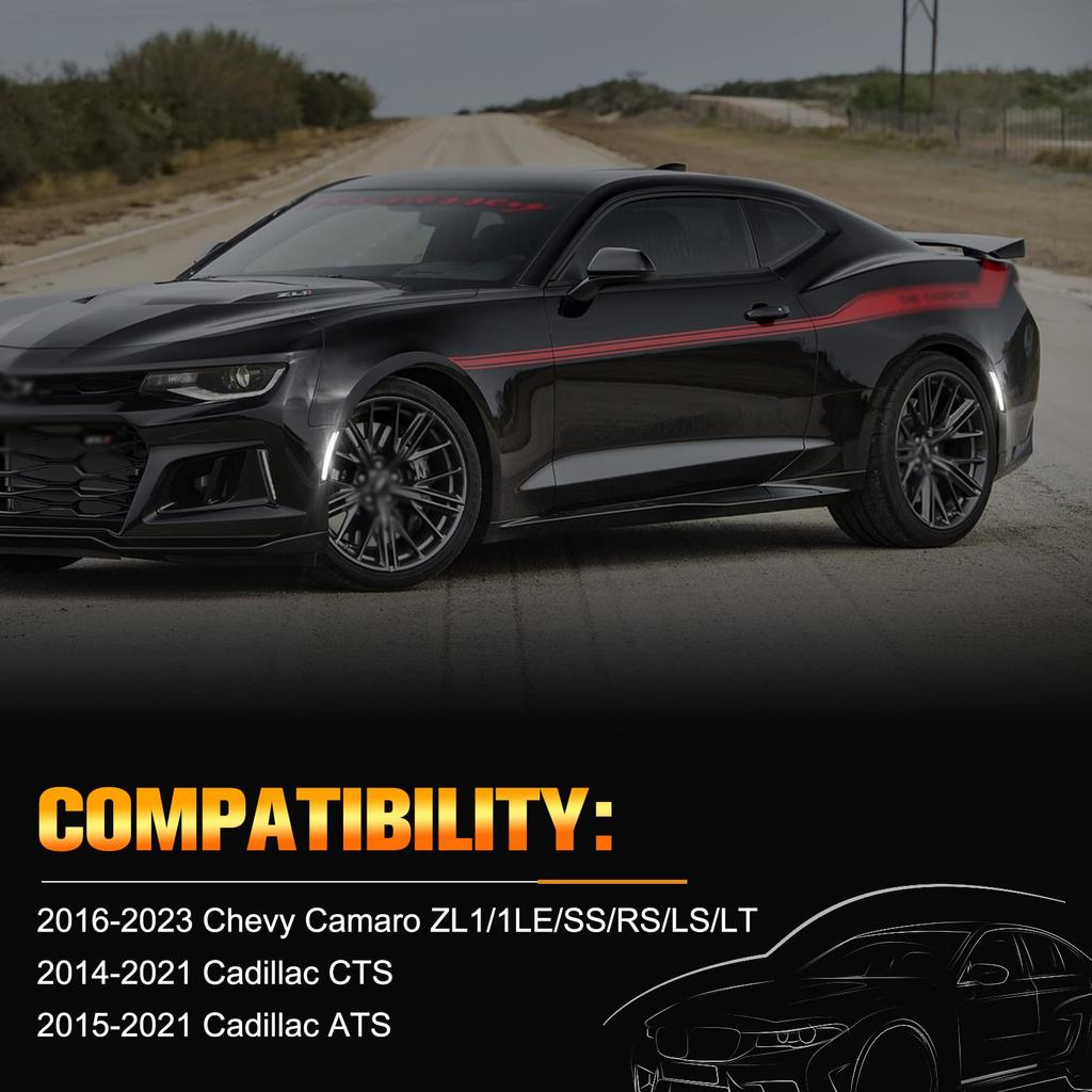 GemPro LED Side Markers for Toyota Land Cruiser 80 Sequential Turn Cornering Smoked Lenses Series, Signals, Lamps,