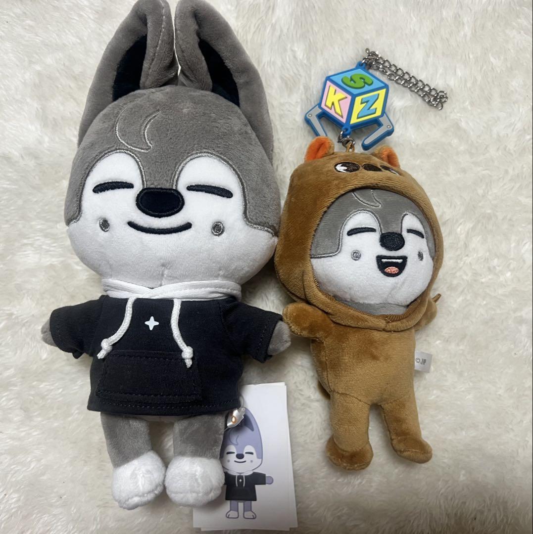 

[Б/У] плюшевая игрушка straykids skzoo wolfchan