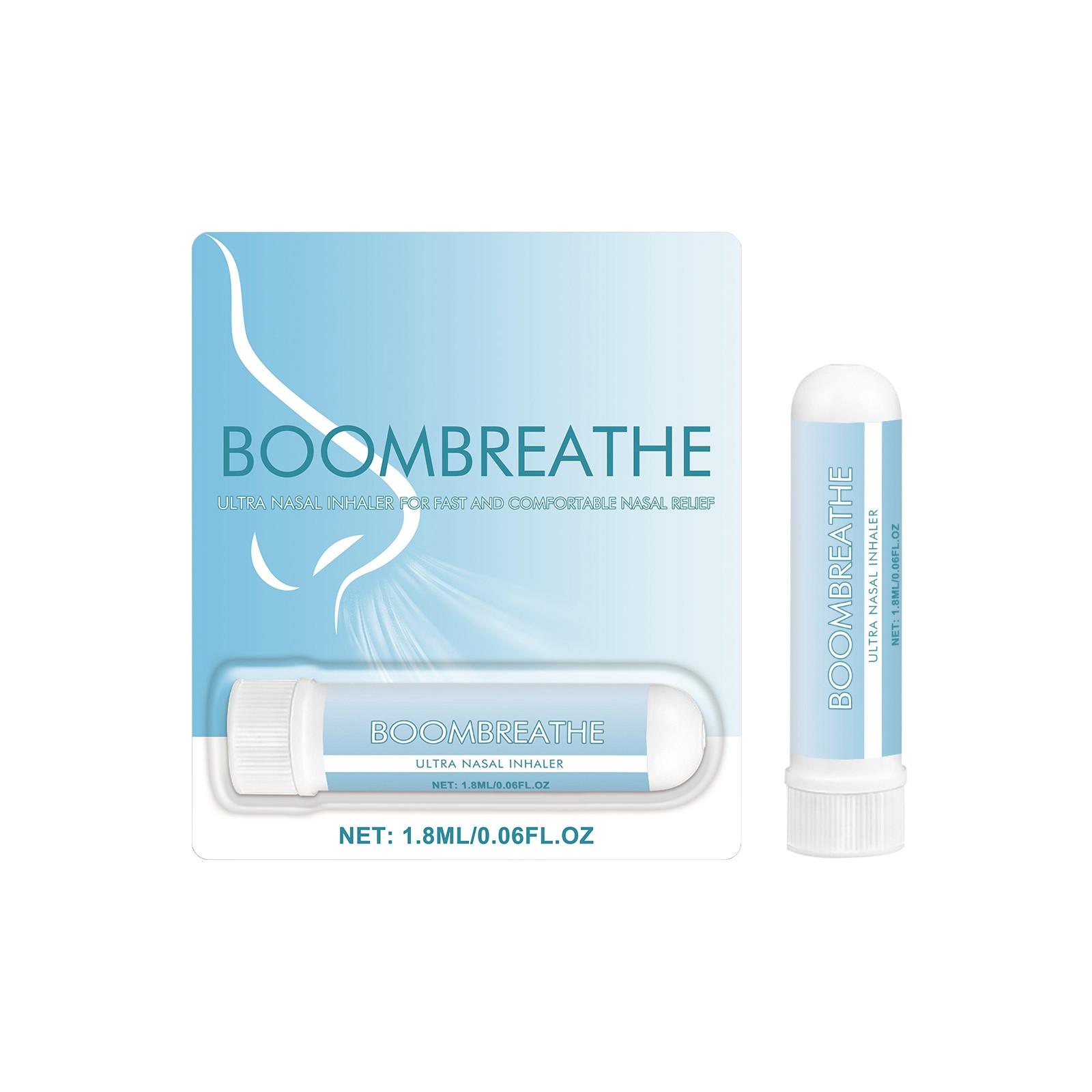 

Травяной ингалятор для облегчения заложенности носа, освежающий и успокаивающий кровообращение травяной уход, носовая ингаляция для более ровного дыхания. 1,8 мл One Size